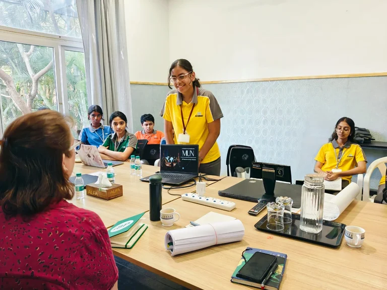 Debate - watching movies vs reading books by Ananya and Shmrithini Sai from 4A