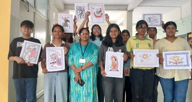 Celebrating Indian Heritage Through Madhubani Art