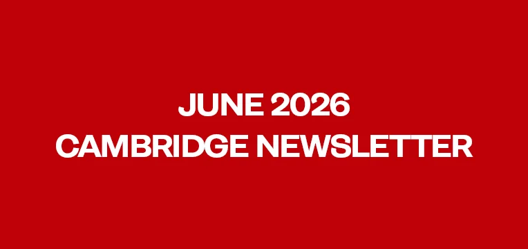 June 2026 - Cambridge Newsletter